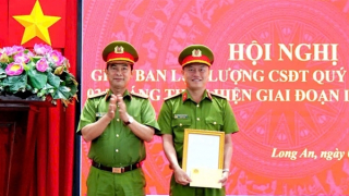 Lực lượng Công an xã, phường ở Long An bảo đảm vững chắc an ninh trật tự cơ sở