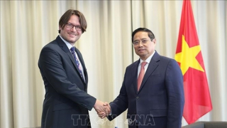 Thủ tướng Phạm Minh Chính làm việc với các doanh nghiệp Estonia, thúc đẩy triển khai các dự án tại Việt Nam