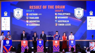 Giải Vô địch bóng đá nữ Đông Nam Á 2025: Việt Nam chung bảng với Thái Lan