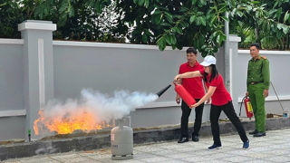 Agribank chi nhánh Kiên Giang tập huấn PCCC&CNCH