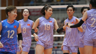 Đội tuyển bóng chuyền nữ Việt Nam hướng đến chiến thắng thứ 3