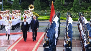 Chủ tịch nước chủ trì lễ đón Tổng thống Litva thăm chính thức Việt Nam