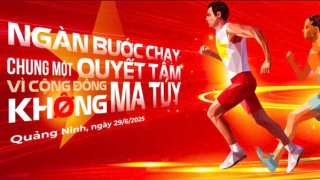 Phát động giải chạy "Chung một quyết tâm - Vì cộng đồng không ma túy”