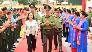 Thứ trưởng Lê Quốc Hùng dự Ngày hội toàn dân bảo vệ an ninh Tổ quốc tại Lạng Sơn
