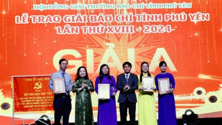 Phóng viên Báo CAND đoạt giải báo chí tỉnh Phú Yên
