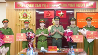 Thanh Hóa: Trao thưởng cho các đơn vị đấu tranh phòng, chống tội phạm xuất sắc