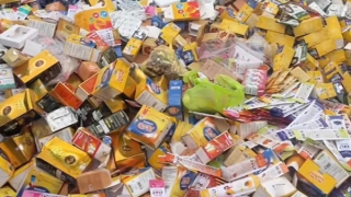 Điều tra nguồn gốc số lượng lớn thực phẩm chức năng bị đổ ra bãi rác ở Quảng Ninh