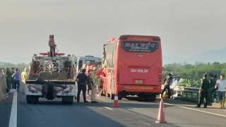 Tai nạn giao thông trên cao tốc Đà Nẵng – Quảng Ngãi, nhiều người thương vong