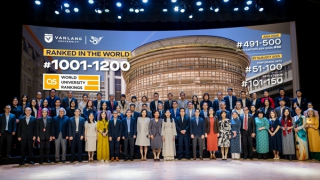 Trường Đại học Văn Lang vào top 1001 - 1200 đại học hàng đầu thế giới, top 392 toàn cầu về danh tiếng học thuật