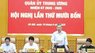 Tổng Bí thư Tô Lâm chủ trì Hội nghị Quân ủy Trung ương lần thứ mười bốn