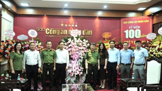 Phó Trưởng Ban Nội chính Trung ương Nguyễn Thanh Hải thăm, chúc mừng Báo CAND