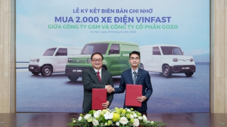 GOZO Express mua 2.000 xe tải điện VinFast EC Van từ Xanh SM