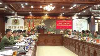 Sáp nhập Công an Lâm Đồng, Đắk Nông, Bình Thuận không để gián đoạn công việc