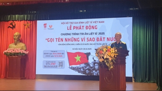 Phát động chương trình nhắn tin tri ân liệt sĩ “Gọi tên những vì sao đất nước 2025”