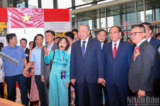 Tổng Bí thư Tô Lâm dự Lễ kỷ niệm trọng thể 100 năm Ngày Báo chí Cách mạng Việt Nam