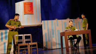 Sẵn sàng cho Liên hoan sân khấu về “Hình tượng người chiến sĩ Công an” lần thứ V