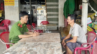 Thiếu tá Công an làm tốt công tác tham mưu giữ gìn an ninh trật tự tại cơ sở