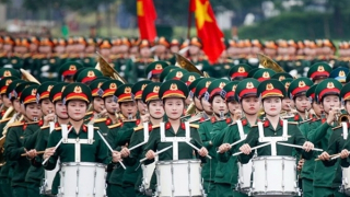 Hợp luyện lần I diễu binh, diễu hành kỷ niệm 80 năm Quốc khánh