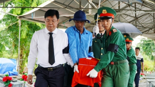 Đón nhận hài cốt Liệt sĩ hy sinh ở Campuchia về với đất mẹ