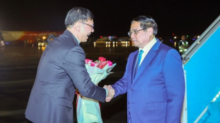 Thủ tướng Phạm Minh Chính về tới Hà Nội, kết thúc tốt đẹp chuyến công tác tại Trung Quốc