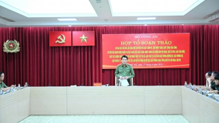 Bộ Công an họp Tổ biên tập dự án luật sửa đổi, bổ sung 10 luật