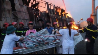 Thêm một người tử vong trong vụ cháy xưởng tái chế phế liệu ở Hưng Yên