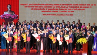 Tổng Bí thư Tô Lâm: Hợp nhất không gian không phải là sự cộng gộp đơn thuần