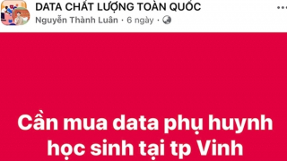 Thông tin cá nhân học sinh bị rao bán: Tội ác âm thầm