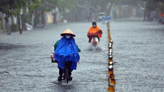 Mưa dông khắp miền Bắc vào đến Bắc Trung Bộ