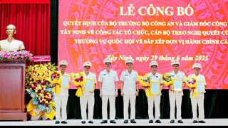 Tây Ninh thực hiện tốt chủ trương sắp xếp, tinh gọn bộ máy, hoạt động hiệu lực, hiệu quả