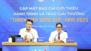 Giải thưởng "Thanh niên sống đẹp" năm 2025 sẽ vinh danh 20 cá nhân tiêu biểu