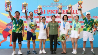 Cục Quản lý xuất nhập cảnh tổ chức Giải đấu pickleball năm 2025