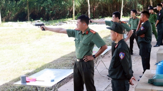 Thanh niên Công an Sơn La tranh tài sôi nổi tại giải bắn súng năm 2025