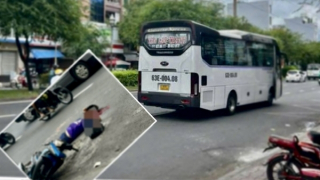 Chạy xe máy sát lề đường, người đàn ông vẫn bị xe khách tông tử vong