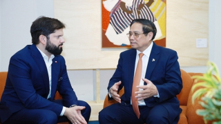 Thủ tướng Phạm Minh Chính gặp gỡ lãnh đạo các nước Trung Quốc,  Indonesia, Chile và Uruguay