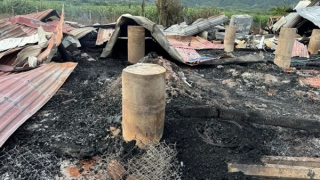 Chập điện khiến căn nhà sàn hơn 170m2 cháy rụi, thiệt hại khoảng 400 triệu đồng