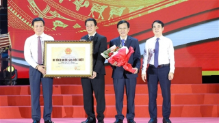 Khánh Hòa đón nhận Bằng xếp hạng Di tích quốc gia đặc biệt Tháp Bà Ponagar