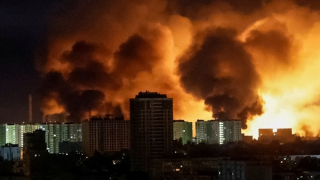 Kiev chìm trong lửa khói vì đòn tập kích của Nga