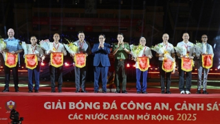 ASEAN Police Football Tournament 2025 opens in Ha Noi