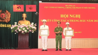 Cảnh sát môi trường phát hiện, xử lý trên 10.000 vụ vi phạm pháp luật về môi trường trong 6 tháng đầu năm