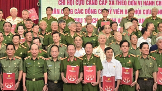 Công bố thành lập Chi hội Cựu CAND tại tất cả 126 xã, phường ở Hà Nội