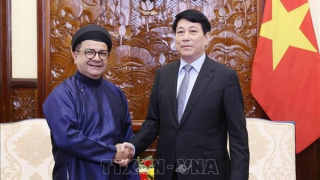 Chủ tịch nước Lương Cường tiếp Đại sứ Chile đến chào từ biệt