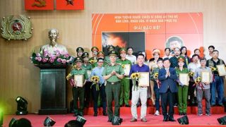 Lan tỏa những hình ảnh chân thực, sinh động về lực lượng Công an Thủ đô