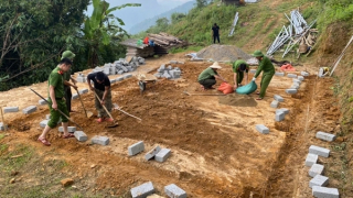 Công an tỉnh Thái Nguyên tiếp tục triển khai chương trình xoá nhà tạm, nhà dột nát