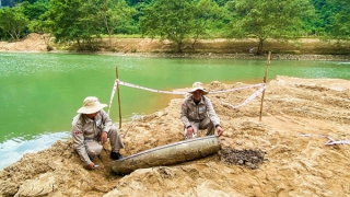 Xử lý thành công quả bom nặng 227kg gần cửa động Phong Nha - Kẻ Bàng