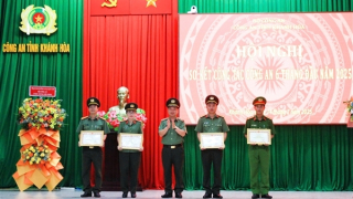 Công an tỉnh Khánh Hòa sơ kết công tác 6 tháng đầu năm 2025