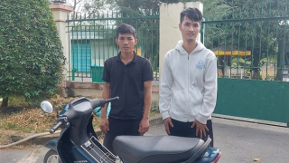 Công an phường nhanh chóng làm rõ thủ phạm trộm xe máy