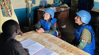 Sĩ quan công an Việt Nam dân vận khéo ở Abyei