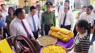 Rộn ràng ngày hội toàn dân bảo vệ ANTQ tại xã Đô Lương