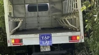 Tây Ninh: Xe tải trung tâm đào tạo lái xe gây tai nạn chết người